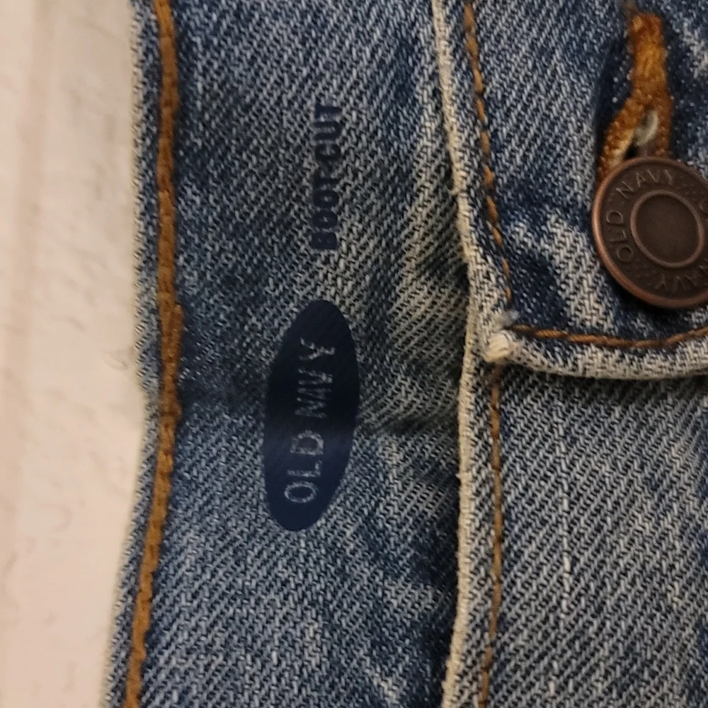 Old Navy acid washed bootcut denim jeans 38x32 brand new with tags - Picture 4 of 6